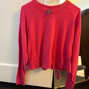 Sweaty Betty pink sweatshirt